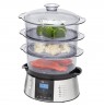 Food steamer Clatronic DG 3547 inox ( 9 liters , inox color )