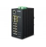 Planet IGS-12040MT network switch Managed Gigabit Ethernet (10/100/1000) Black