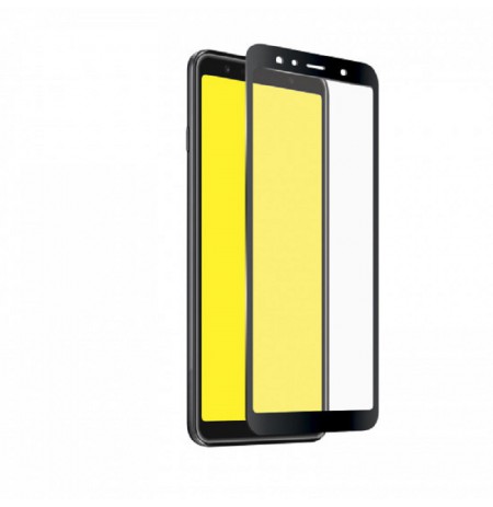 Samsung Galaxy A9 2018 Pilno Dengimo Apsauginis Ekrano Stiklas SBS Juodas