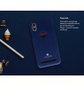 VixFox Card Slot Back Shell for Iphone XSMAX navy blue