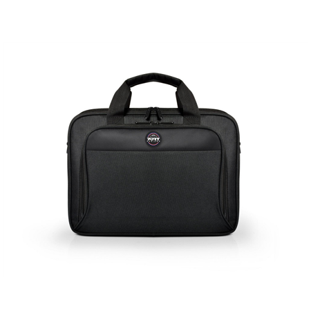 PORT DESIGNS HANOI II CLAMSHELL 105064 Fits up to size 15.6 ", Black, Shoulder strap, Messenger - Briefcase