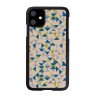 MAN&WOOD SmartPhone case iPhone 11 blue triangle black