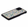 MAN&WOOD SmartPhone case iPhone 11 blue triangle black