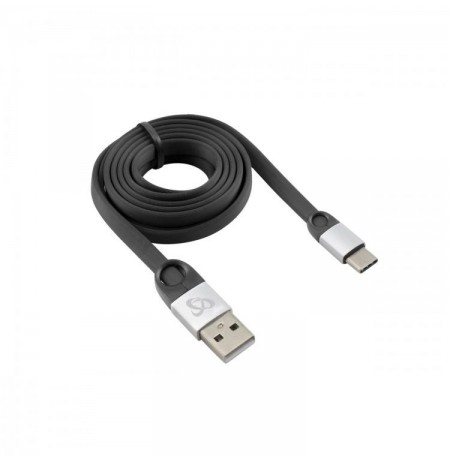 Sbox USB 2.0-Type-C/2.4A black/silver
