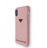 VixFox Card Slot Back Shell for Iphone X/XS pink
