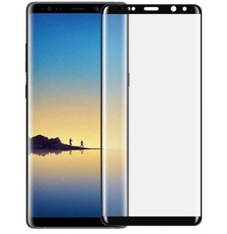 Devia 3D Curved Tempered Glass Seamless Full Screen Protector Samsung Galaxy note8 black