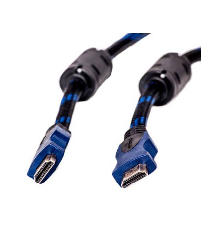 Kabelis HDMI - HDMI, 5m, 1.4 ver., Nylon