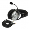 Koss Headphones SB45 Headband/On-Ear, 3.5mm (1/8 inch), Microphone, Silver/Black, Noice canceling,