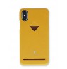 VixFox Card Slot Back Shell for Iphone 7/8 plus mustard yellow