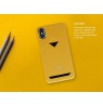 VixFox Card Slot Back Shell for Iphone 7/8 plus mustard yellow