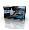 Adler AD 5032 Iron, Steam, Ceramic soleplate, Auto power off, Countinuous steam 80g/min, Grey/Blue