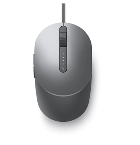 Dell Laser Mouse MS3220 wired, Titan Grey, Wired - USB 2.0