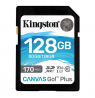 KINGSTON 128GB SDXC Canvas Go Plus 170R C10 UHS-I U3 V30