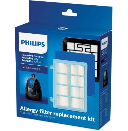 Philips 1x Exhaust filter Replacement Kit (Powerpro)  FC8010/02
