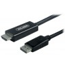 UNITEK CABLE DISPLAYPORT TO HDMI 1,8M, Y-5118CA