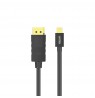 UNITEK Y-C611BK DisplayPort cable 2 m Mini DisplayPort Black