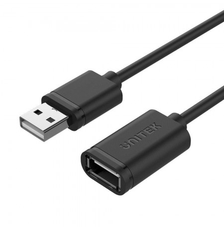 UNITEK Y-C417GBK USB cable 3 m 2.0 USB A Black
