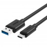 UNITEK Y-C474BK USB cable 1 m 3.2 Gen 1 (3.1 Gen 1) USB A USB C Black