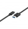 UNITEK Y-C474BK USB cable 1 m 3.2 Gen 1 (3.1 Gen 1) USB A USB C Black