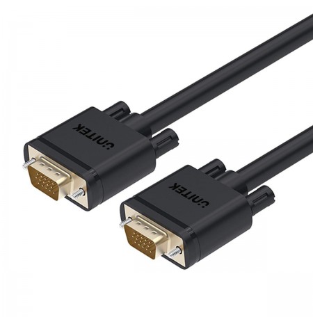 UNITEK Y-C504G VGA cable 3 m VGA (D-Sub) Black