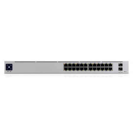 Ubiquiti Networks UniFi Pro 24-Port PoE Managed L2/L3 Gigabit Ethernet (10/100/1000) Silver 1U Power over Ethernet (PoE)