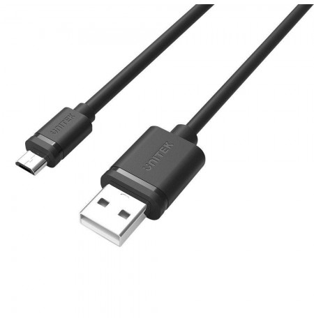 UNITEK Y-C451GBK USB cable 1 m 2.0 USB A Micro-USB B Black