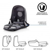 XD DESIGN ANTI-THEFT BACKPACK BOBBY HERO XL GREY P/N: P705.712