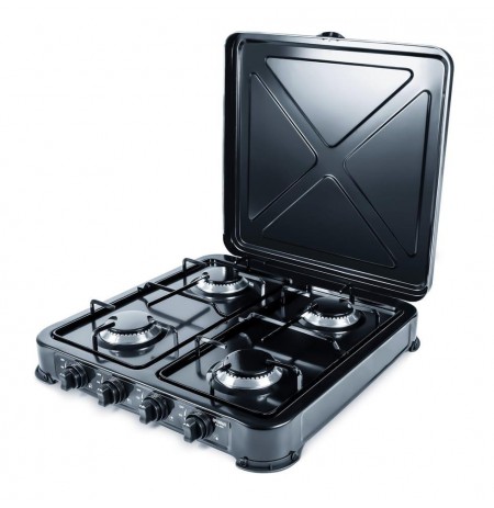 PROMIS KG400 Four-burner gas stove black