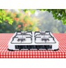 PROMIS KG400 Four-burner gas stove black
