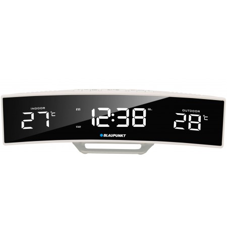 Blaupunkt CR12WH alarm clock Digital alarm clock Black,White