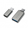 Logilink USB-C to USB3.0 and Micro USB Adapter USB 3.0, Micro USB 2.0, USB 3.1 type-C