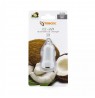 Sbox Dual USB Car Charger CC-221W coconut white