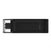 Kingston | DataTraveler 70 | 64 GB | USB-C | Black