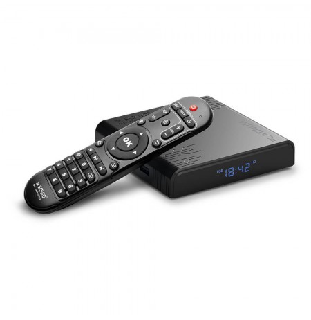 SAVIO Platinum Smart TV Box TB-P02, 4/32 GB, G31™ MP2 - 8K Ultra HD, Android 9.0 Pie, HDMI v 2.1, Bluetooth, Dual WiFi,