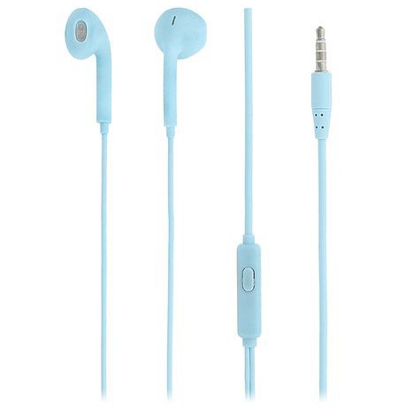 Tellur In-Ear Headset Fly, Noise reduction Memory Foam Ear Plugs blue