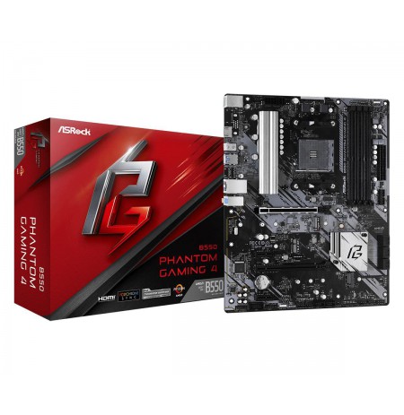 Asrock B550 Phantom Gaming 4 Socket AM4 ATX AMD B550