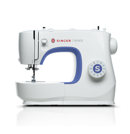 Singer Sewing Machine M3405 Number of stitches 23, Number of buttonholes 1, White