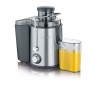 Severin ES 3566 juice maker Centrifugal juicer 400 W Black, Stainless steel
