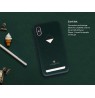 VixFox Card Slot Back Shell for Iphone X/XS forest green