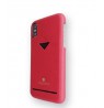 VixFox Card Slot Back Shell for Iphone X/XS ruby red