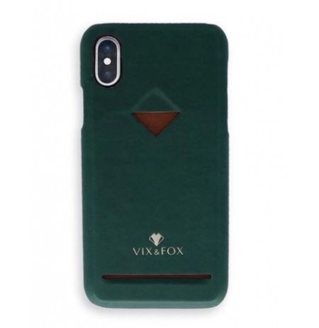 VixFox Card Slot Back Shell for Iphone XSMAX forest green