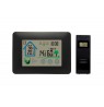 Denver WS-520 weather station with outdoor sensor black