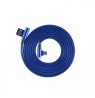 Sbox USB-daugiau Micro USB 90 M/M 1.5m USB-MICRO-90BL blueberry blue