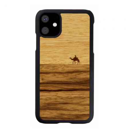 MAN&WOOD SmartPhone case iPhone 11 terra black