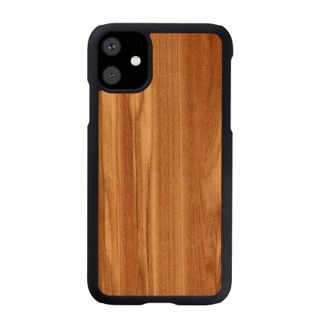 MAN&WOOD SmartPhone case iPhone 11 cappuccino black