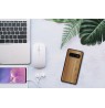 MAN&WOOD SmartPhone case Galaxy S10 cappuccino black