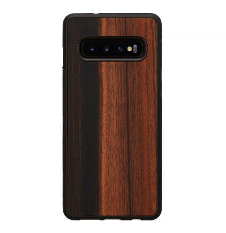 MAN&WOOD SmartPhone case Galaxy S10 ebony black