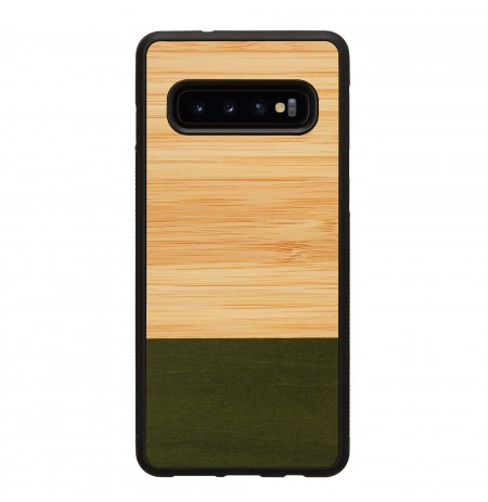 MAN&WOOD SmartPhone case Galaxy S10 bamboo forest black