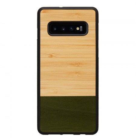 MAN&WOOD SmartPhone case Galaxy S10 Plus bamboo forest black