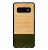 MAN&WOOD SmartPhone case Galaxy S10 Plus bamboo forest black